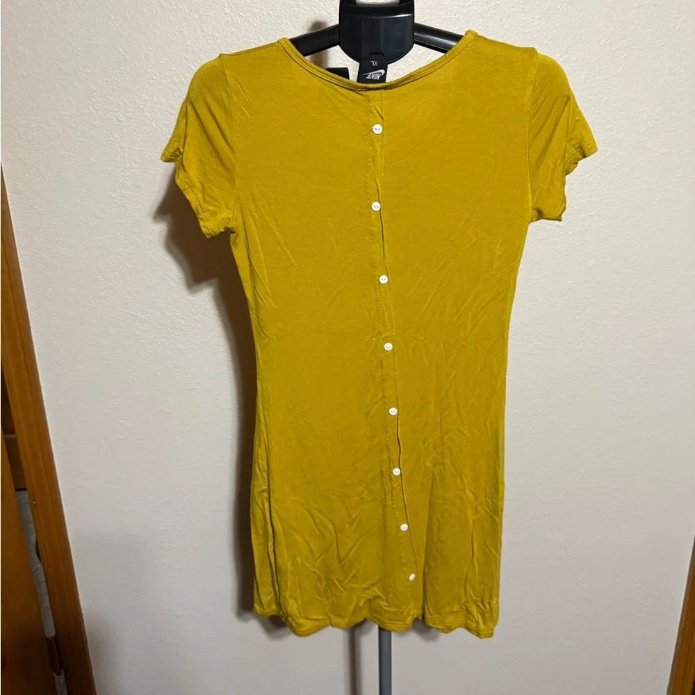 Nike Women's Yellow Midi Sport‎ Dress